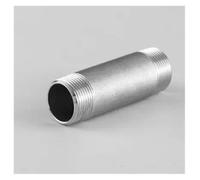 SQGGMOAUSC Raccord de tuyau forgé NPT mâle en acier inoxydable 304 de 100 mm de longueur 2000 PSI pour eau, gaz, huile