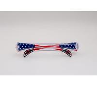 SqHair Le bandeau à charnière s'adapte comme des lunettes de soleil offrant un style et un style sans vous donner de maux de tête (drapeau américain)