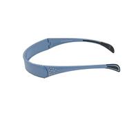 SqHair Le bandeau à charnière s'adapte comme des lunettes de soleil offrant un style et un style sans vous donner de maux de tête (cristaux bleu ciel)