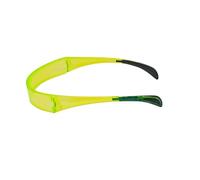 SqHair Le bandeau à charnière s'adapte comme des lunettes de soleil offrant un style et un style sans vous donner de maux de tête (néon citron)