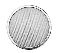 SQIANKUN Assiette à Pizza 15/23/38 Écran de cuisson à pizza en aluminium rond maille Plateau croûte mince Outil(15CM)