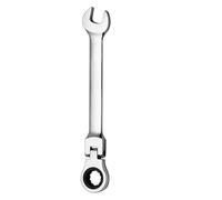 SQIANKUN Cle Plate Clé à cliquet à tête flexible, clés universelles for outils manuels de réparation automobile Cle Cliquet(7MM)