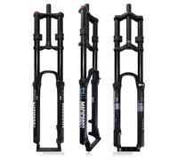 SQIANKUN Fourche VTT Fourche à air 26 27,5 29 Pouces 9 x 100 mm for vélo de Montagne électrique VTT Fourche à Suspension pneumatique 26 27,5 29 Fourches pour VéLo(27.5 with Damping)