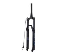 SQIANKUN Fourche VTT Fourche à air for vélo, réglage du Rebond, Suspension VTT 26/27,5/29, Fourche de Montagne Droite/Conique for vélo à dégagement Rapide Fourches pour VéLo(B 29 Tapered RL)