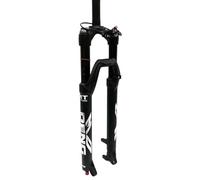 SQIANKUN Fourche VTT Fourche à air for VTT avec réglage du Rebond, Suspension VTT 26/27,5/29, Fourche à dégagement Rapide Droite/Conique for VTT Fourches pour VéLo(27.5Straight Remote)