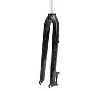 SQIANKUN Fourche VTT Fourche de vélo 26/27,5/29 Pouces Fourche VTT en Alliage d'aluminium Fourche VTT 9 * 100mm Tube Droit 28,6mm (1-1/8" sans Filetage) Fourches pour VéLo(Black Logo)