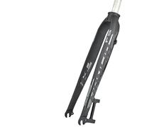 SQIANKUN Fourche VTT Fourche Rigide for vélo 26/27,5/29 Pouces en Alliage d'aluminium for vélo de Route et de Montagne, Frein à Disque, Accessoire de vélo Fourches pour VéLo(BK Gray 26 27.5 29)