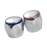SQIANKUN PoignéE De Levier De Robinet Lot de 2 poignées robinet universelles remplacement for chaud/froid, accessoires for cuisine, salle bain, hôtel, lavabo
