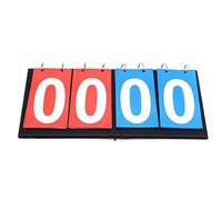 SQIANKUN Tableau Score Tableau d'affichage numérique Portable for Football, Volley-Ball, Basket-Ball, Badminton, Tennis(4 Scoreboard)
