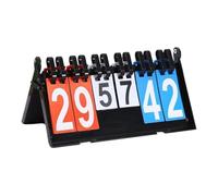 SQIANKUN Tableau Score Tableau de Bord Pliable FlipScore Board Sportif for Tennis Table Basketball Football Volleyball(Style A)