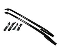 SQIFBA Barres de Toit pour Land pour Rover pour Range Rover pour Evoque 2014-2018 Rails Barres De Porte-Bagages Barres Transversales Supérieures Porte-Bagages Cross Barres Rail(Noir)