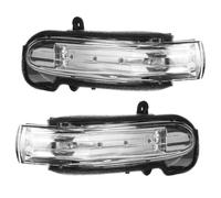 SQIFBA Clignotant Rétroviseur 1/2Pcs pour Mercedes Classe C W203 2004-2007 C160 C180 C200 C220 C230 C240 C270 C280 C320 C350 C55 Rétroviseur Clignotant Feu Clignotant Rétroviseur(Left and Right)