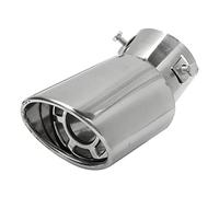 SQIFBA Embout Silencieux Voiture D'échappement Voiture pour Toyota pour Prius pour Corolla pour Highlander pour Sequoia GR pour Camry Tuyau Rond Acier Inoxydable Echappement Voiture Silencieux(D)