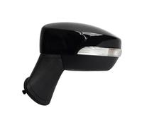 SQIFBA Ensemble de rétroviseur de Voiture Rétroviseur Voiture Assy pour Ford pour Ecosport 2013 2014-2019 Ensemble Rétroviseur avec Chauffage 5/7 Fil Complet Rétroviseur(Noir,L-7 Wire)