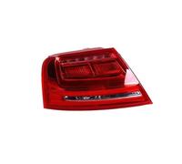 SQIFBA Feux Remorque Feux Arrière De Voiture Pour A8 D4 2010-2013 Feu D'avertissement Frein À LED Extérieur Feux Stationnement Assemblage LED Feux arrière(La gauche)