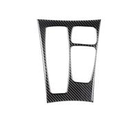 SQIFBA Intérieur Automobile Couvercle Panneau Boîte Changement Vitesse Noir en Fiber Carbone Accessoires D'intérieur Voiture pour BMW X5 E70 2007 - 2009 Voiture L'intérieur