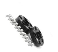 SQIFBA lampe clignotant rétroviseur Adaptateur d'entretoise de roue 2 pièces 20/25/30/35/40/50 mm PCD 5x112 57,1 mm pour CC(2PCD 20mm M12x1.5)