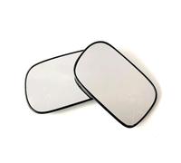 SQIFBA Lentille Miroir Voiture Rétroviseur Chauffant pour Accord 2003 2004 2005 2006 2007 2008 pour Civic 2004 2005 Retroviseur Miroir Glace(Pair)