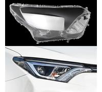 SQIFBA Phare Coque Boîtier De Phare Avant Voiture, Abat-jour Transparent, Coque Lentille En Verre Pour Toyota Pour Rav4 2016 2017 2018 2019 Phare Avant Assemblage(droite)