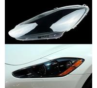 SQIFBA Phare Coque Couvercle De Lampe Pour Maserati Pour Granturismo GT 2009 - 2012, Version Originale, Coque Phare Transparente, Lentille D'abat-jour Phare Avant Assemblage(La gauche)
