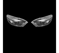 SQIFBA Phare Coque Couvercle De Phares Avant Transparent, Coque Phare, Abat-jour Pour Kia Pour Rio Pour Hayon 2012 Phare Avant Assemblage(Hatchback A Piar)