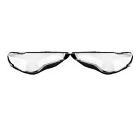 SQIFBA Phare Voiture Boîtier De Phare De Voiture Pour Alfa Pour Romeo Pour Stelvio 2017-2022 Couvercle De Phare En Verre Couvre Objectif Phare(Left And Right)