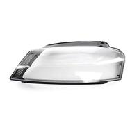SQIFBA Phare Voiture Couvercle De Phare Avant De Voiture Pour A3 8P S3 RS3 Facelift Tous Modèles 2008-2012, Couvercle D'abat-jour Transparent Couvre Objectif Phare(1pcs Left)