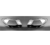 SQIFBA Phare Voiture Couvercle De Phare Avant De Voiture Pour Jeep Pour Compass 2017-2019, Abat-jour En Verre Transparent Couvre Objectif Phare(Left and Right)