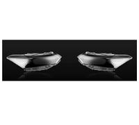 SQIFBA Phare Voiture Couvercle De Phare De Voiture Pour Toyota Pour Vios 2014 2015 2016, Coque De Phare Transparente, Accessoires De Voiture Couvre Objectif Phare(Left And Right)
