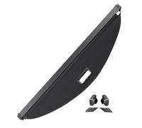 SQIFBA RéTractable ÉTagèRe ArrièRe Coffre Couverture De Coffre Rétractable Porte-Colis Bouclier Anti-Regard Accessoires D'intérieur Automobile pour Tesla Y Cargaison Étagère Arrière(Fibre de Carbone)