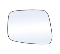 SQIFBA Rétroviseur latéral pour Nissan pour Navara D40 2005-2013 pour Pathfinder R51 2005-2012 Rétroviseur Latéral Gauche Et Droit en Verre Convexe Chauffé Remplacement Verre Rétroviseur(La Gauche)