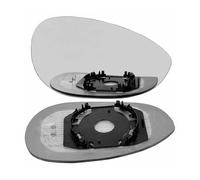 SQIFBA Rétroviseur latéral Rétroviseur Gauche Droit Remplacement pour Fiat 500 500C 2007 - 2023 Rétroviseur Latéral Automatique Chauffant en Verre Remplacement Verre Rétroviseur