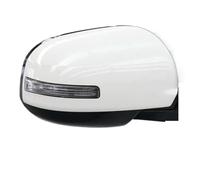 SQIFBA rétroviseurs Auto Coque Couvercle De Rétroviseur Blanc pour Porte Droite De Voiture pour Mitsubishi pour Outlander 2013 2014 2015 2016 2017 2018 2019 2020 Covers for Car Mirrors