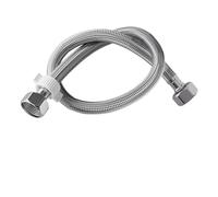 SQING Tuyau de douche flexible en acier inoxydable 304 de 1/2 pouce, accessoires de salle de bain(30cm)