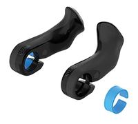 SQlab Innerbarends 410 2.0, Embouts de Guidon ergonomiques, diamètre intérieur 22,2 mm, en Noir, pour Tous Les Types de vélos, pour Femmes et Hommes