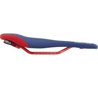 SQlab Selle 611 Ergowave active 2.1 Wings for Life Ltd. Edition bleue 130 mm