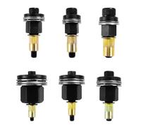 SQLJYU 6 Pièces Riveteuse Pneumatique Kit de mandrin, Pince à Insert Fileté, Riveteuse manuelle, Adaptateur Riveteuse pour Ensemble de Têtes de Rivetage Manuel pour Rivets M3 M4 M5 M6 M8 M10