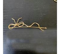 SQMSK 7 CM 50 pcs Pinces à Cheveux en métal doré Plateau Barrettes à Cheveux Plateau épingles à Cheveux avec Plateau Blanc Paramètres de Lunette Ronde Plateaux pour épingle à Cheveux Bricolage