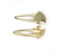SQMSK 72 * 30MM 50pcs Pinces à Cheveux en métal de Poisson Plateau Barrettes à Cheveux Plateau épingles à Cheveux avec Plateau Blanc Paramètres de Lunette Ronde Plateaux pour épingle à Cheveux
