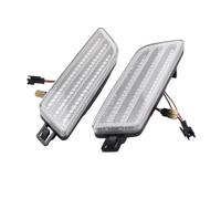 Sqnbra Clignotants Latéraux Feux De Position Latéraux À LED Clignotants Lampes Témoins Pour Macan 95B GTS 2014 2015 2016 2017 2018 2019 2020 2021 Accessoires Voiture(Crystal)