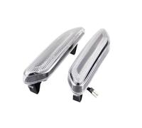 Sqnbra Clignotants Latéraux Pour Mini Pour Cooper R60 Pour Countryman R61 Pour Paceman Feu Position Latéral Fluide Dynamique Séquentiel Clignotant Indicateur LED(Dynamic Crystal)