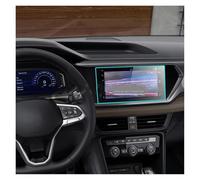 Sqnbra Film Protection d'Écran Navigation Film Protection D'écran Verre Trempé 10,1 Pouces Pour VW Pour Taos T-Cross 2022, Autoradio, Navigation GPS, Accessoires D'intérieur