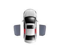 Sqnbra pour Jaguar pour F-Pace pour FPACE 2016-2022 Cadre De Pare-Brise Avant Arrière Voiture Magnétique Rideaux Pare-Soleil Pare-Soleil Voiture