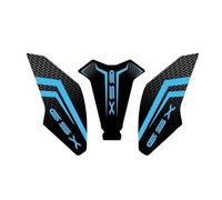 SQNYDH Autocollant De Protection Réservoir Carburant Latéral De Moto pour Suzuki GSX-8S GSX 8S GSX8S 2023 Autocollant De Protection De Réservoir Autocollant de réservoir de Carburant(Bleu)