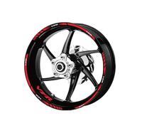 SQNYDH Autocollant De Roue De Moto pour VFR VFR750 VFR800 VFR1200 VFR1200F Autocollants De Moyeu De Roue Autocollants De Jante De Roue Autocollants pour Roues Réfléchissant