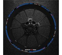 SQNYDH Autocollants De Roue De Moto pour Suzuki GSX-R750 Gsxr 750R 750 R Autocollants Roue Autocollant Réfléchissant Jante Autocollant Moyeu Roue Autocollants pour Roues Réfléchissant(Couleur 7)