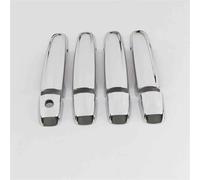 SQNYDH Extérieure Voiture Cache-poignées De Porte Extérieure Pour Suzuki Pour Swift Pour Grand Pour Vitara 2005-2017 Garnitures Décoratives Couvercle Housses Poignée Porte(Argent 2)