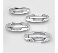 SQNYDH Extérieure Voiture Garniture De Poignée Porte Pour Hyundai Pour Santa Pour Fe 2000-2005 Autocollant Pour Coque Protection Couvercle Housses Poignée Porte
