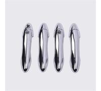 SQNYDH Extérieure Voiture Garniture De Poignée Porte Pour Kia K3 Pour Cerato 2012-2017 Style Autocollant Coque Protection Décorative Couvercle Housses Poignée Porte(Argent 2)