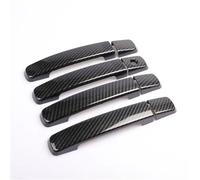 SQNYDH Extérieure Voiture Garnitures De Poignées Porte Extérieures Pour Nissan Pour Altima Pour Sentra B16 (2007-2012) Protection 2008 2009 2010 2011 Couvercle Housses Poignée Porte(Noir 1)
